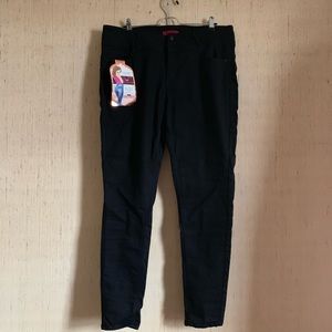 Wax Jean Black super high waisted skinny jeans